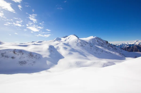 Snow and mountain — Stock Photo, Image