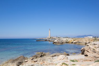 bir Favignana deniz feneri