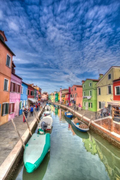A view of Burano — Stock Photo, Image