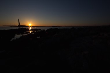 bir Favignana deniz feneri