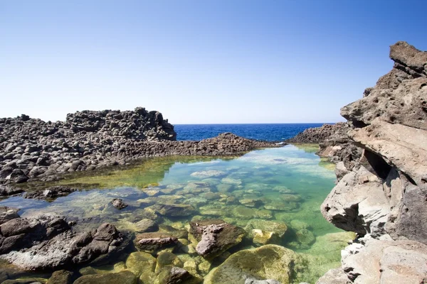 A Spiaggia di Pantelleria — Foto Stock