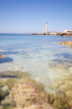 bir Favignana deniz feneri