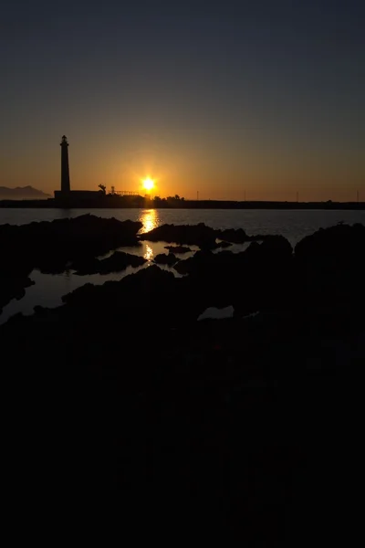 Un faro di Favignana — Foto Stock