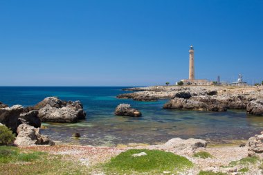 bir Favignana deniz feneri