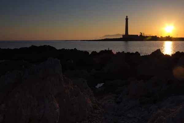 Un faro de Favignana — Foto de Stock