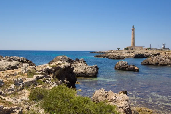 Een vuurtoren Favignana — Stockfoto