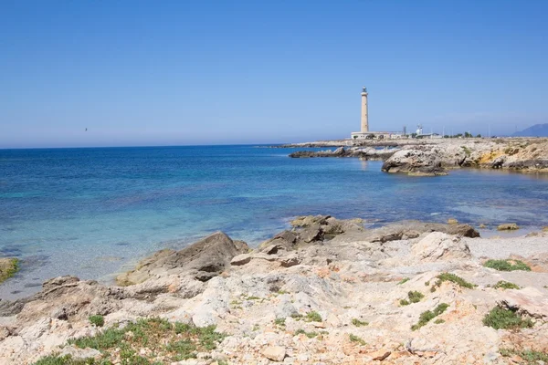 Een vuurtoren Favignana — Stockfoto