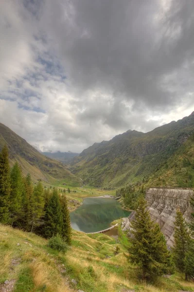 Gleno dam,Italy — Stock Photo, Image