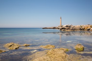 bir Favignana deniz feneri