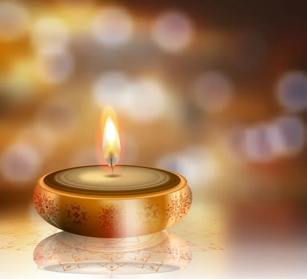 Ευτυχισμένο Diwali φόντο με χώρο για το σχέδιό σας — Διανυσματικό Αρχείο