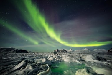Svalbard - Kış saati Arctic adalar