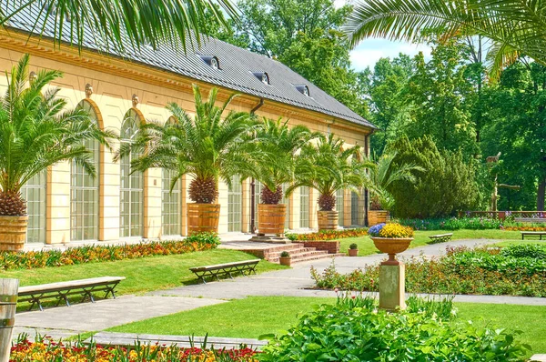 Orangery Jardín Barroco Del Palacio Del Rey Jan Iii Sobieski —  Fotos de Stock