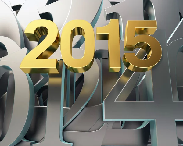 Anno d'oro 2015 — Foto Stock