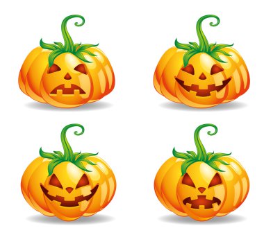 Cadılar Bayramı için balkabakları