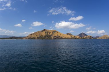 komodo Adası, Endonezya'nın peyzaj 