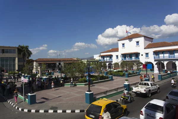 Holguin, Küba'da Meydanı sokak görünümü