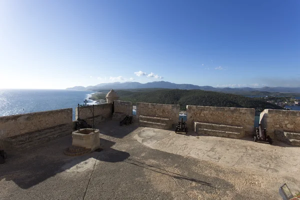 Castello di San Pedro de la Roca del Morro, Santiago de Cuba — Foto Stock