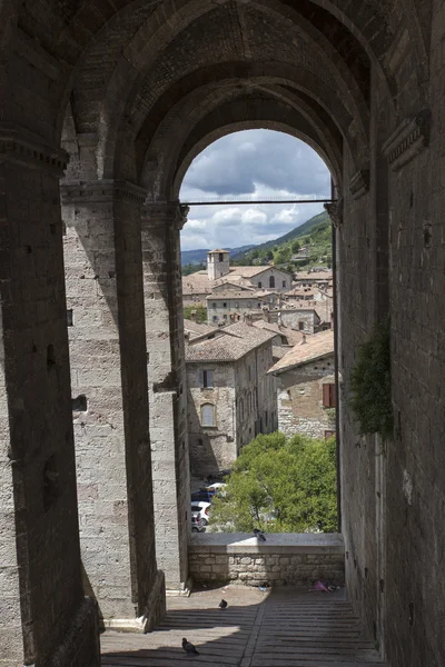 Gubbio, Умбрія, Італія — стокове фото