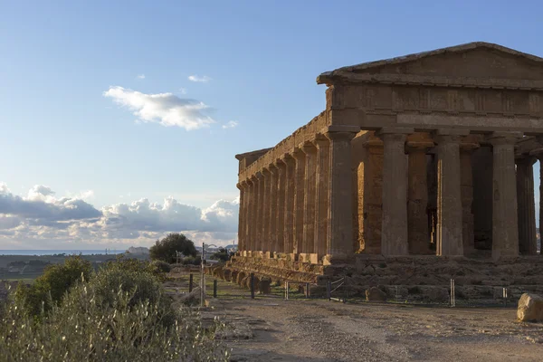 Ελληνικά ερείπια του ναού — Φωτογραφία Αρχείου
