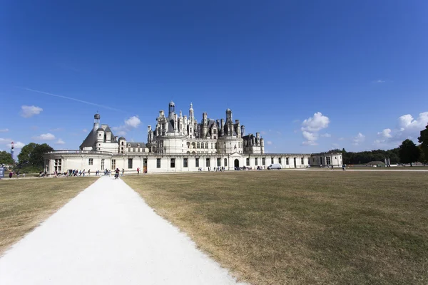 Il castello reale di Chambord a Chambord — Foto Stock