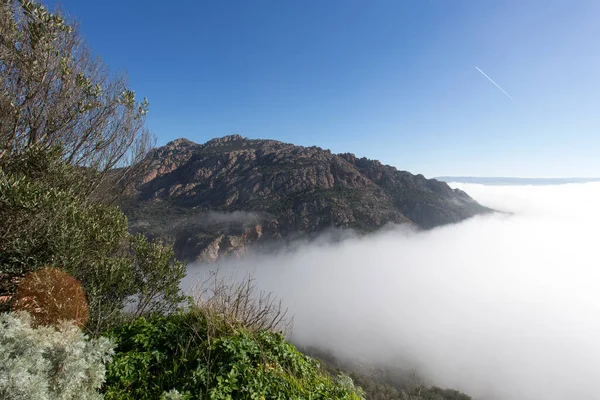 Bergsutsikt Norra Sardinien Italien — Stockfoto