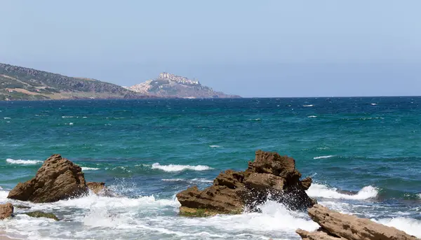 View Sardinia Coast Castelsardo Italy — Stock Photo, Image