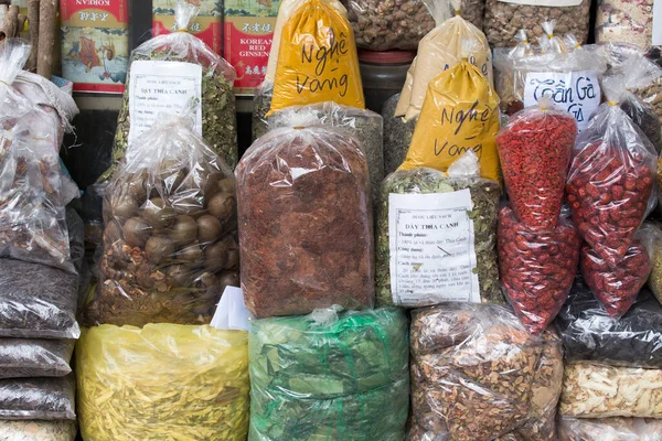 Hanoi Vietnam Januar 2017 Gewürze Auf Dem Markt Hanoi — Stockfoto