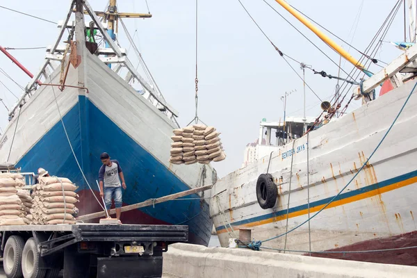 Jakarta Endonezya Ağustos 2017 Jakarta Nın Eski Limanı Sunda Kelapa — Stok fotoğraf