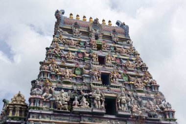 Victoria, Seyşeller - 29 Nisan 2019: Arul Mihu Navasakthi Vinayagar Tapınağı