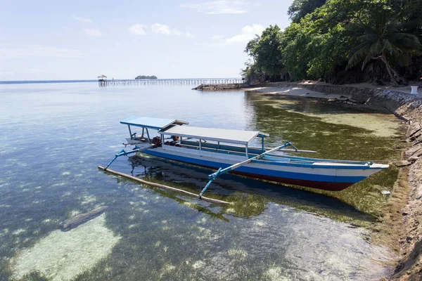 Kadidiri Indonesia Agosto 2017 Vista Del Balneario Isla Kadidiri —  Fotos de Stock