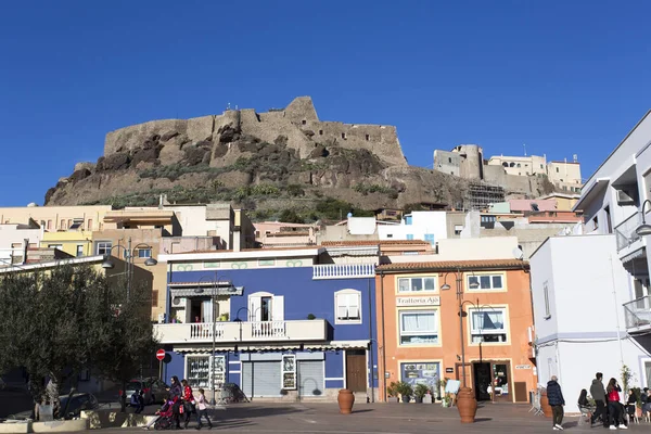 Castelsardo Italia Gennaio 2019 Vista Castelsardo Sardegna — Foto Stock