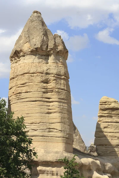 Cappadocia, Goreme, Anatolia, Desert, Landscape, Ancient, Turke — Stock Photo, Image