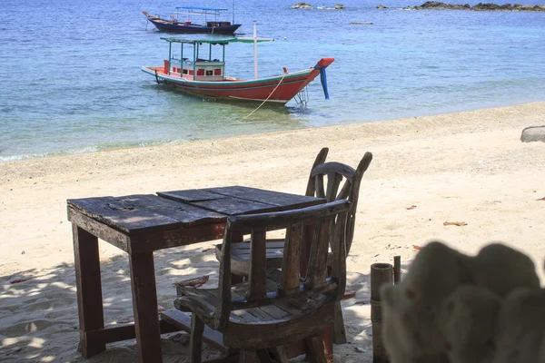 Bateau thaïlandais au sud de la Thaïlande — Photo