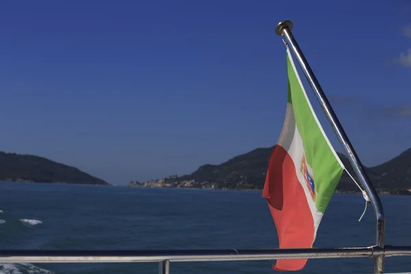 Italian flag — Stock Photo, Image