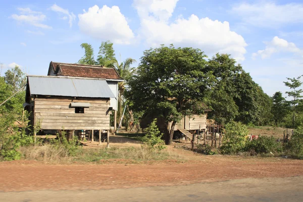 Hütte in Kambodscha — Stockfoto