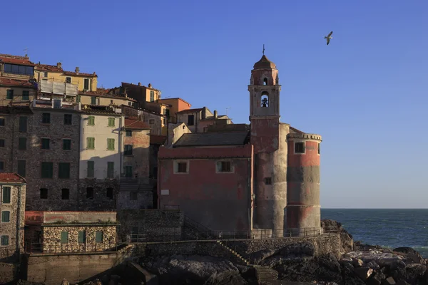 Iglesia de San Giorgio - Tellaro Liguria Italia —  Fotos de Stock