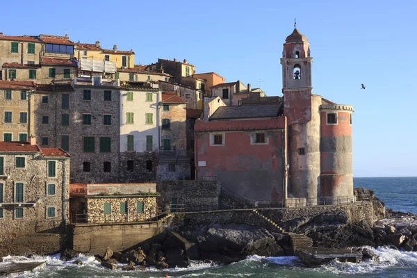 Iglesia de San Giorgio - Tellaro Liguria Italia —  Fotos de Stock