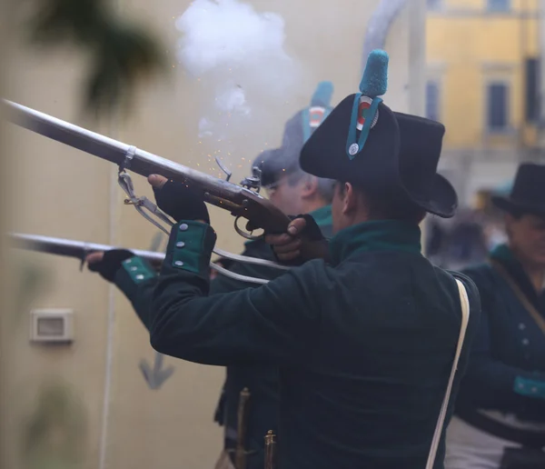 Sarzana Napoleon Festiwal — Zdjęcie stockowe