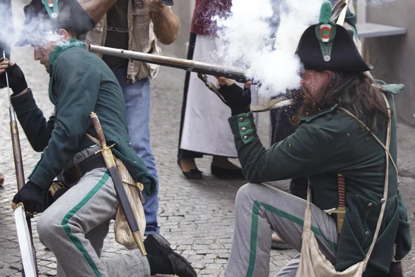 Sarzana Napoleon festival — Stockfoto