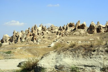 kumtaşı oluşumları Kapadokya, Türkiye