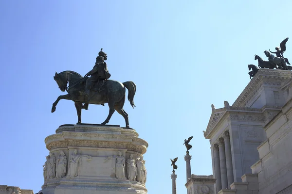 Nationellt monument över Victor Emmanuel II — Stockfoto