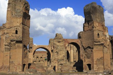 Diocletian hamamları. Roma. İtalya