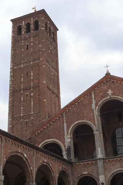 Saint Ambrose Basilica — Stock Photo, Image