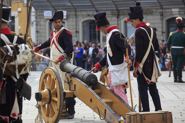 Sarzana Napoleon festival — Stock Photo, Image