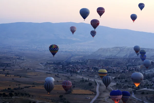 Hot Air Balloon Ride, Cappadocia — Stock Photo, Image