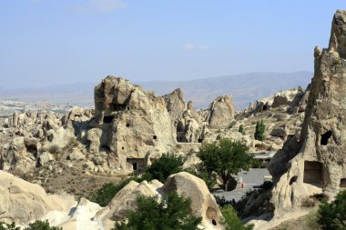 kumtaşı oluşumları Kapadokya, Türkiye