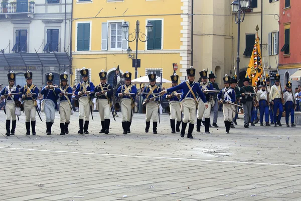 Sarzana Napoleon festival — Stockfoto