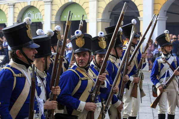 Sarzana Napoleon festival — Stock Photo, Image