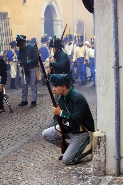 Sarzana Napoleon Festiwal — Zdjęcie stockowe