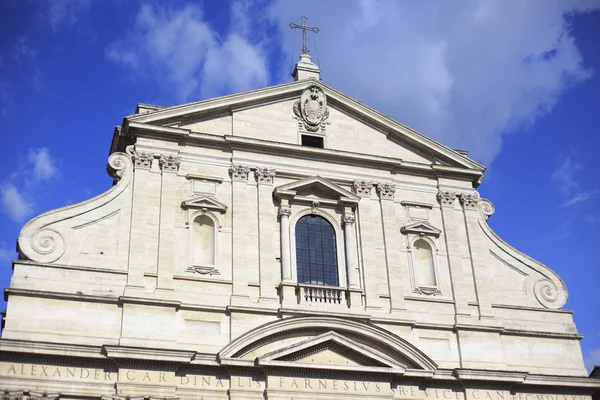 Церковь Святого Андрея делла Валле, Рим Италия — стоковое фото